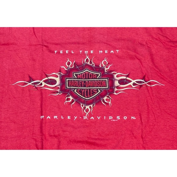 Harley Davidson Clearwater Florida Fletchers Vtg Short Sleeve T-Shirt Size XXL - Picture 2 of 8